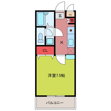 ジオックス３００の物件間取画像